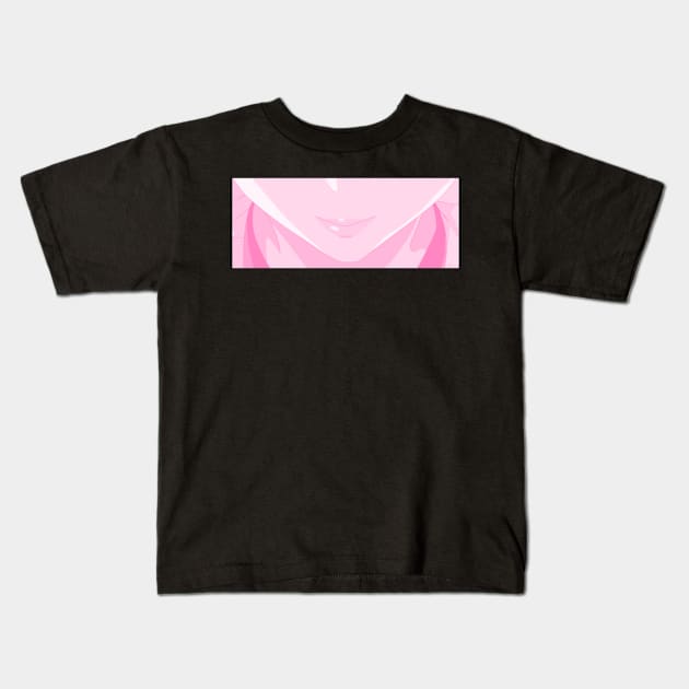 Anime Lips Kids T-Shirt by ArthurPoe